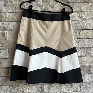 The Limited color block skirt